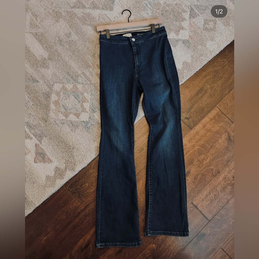 Pilcro Flare Slim Trousers